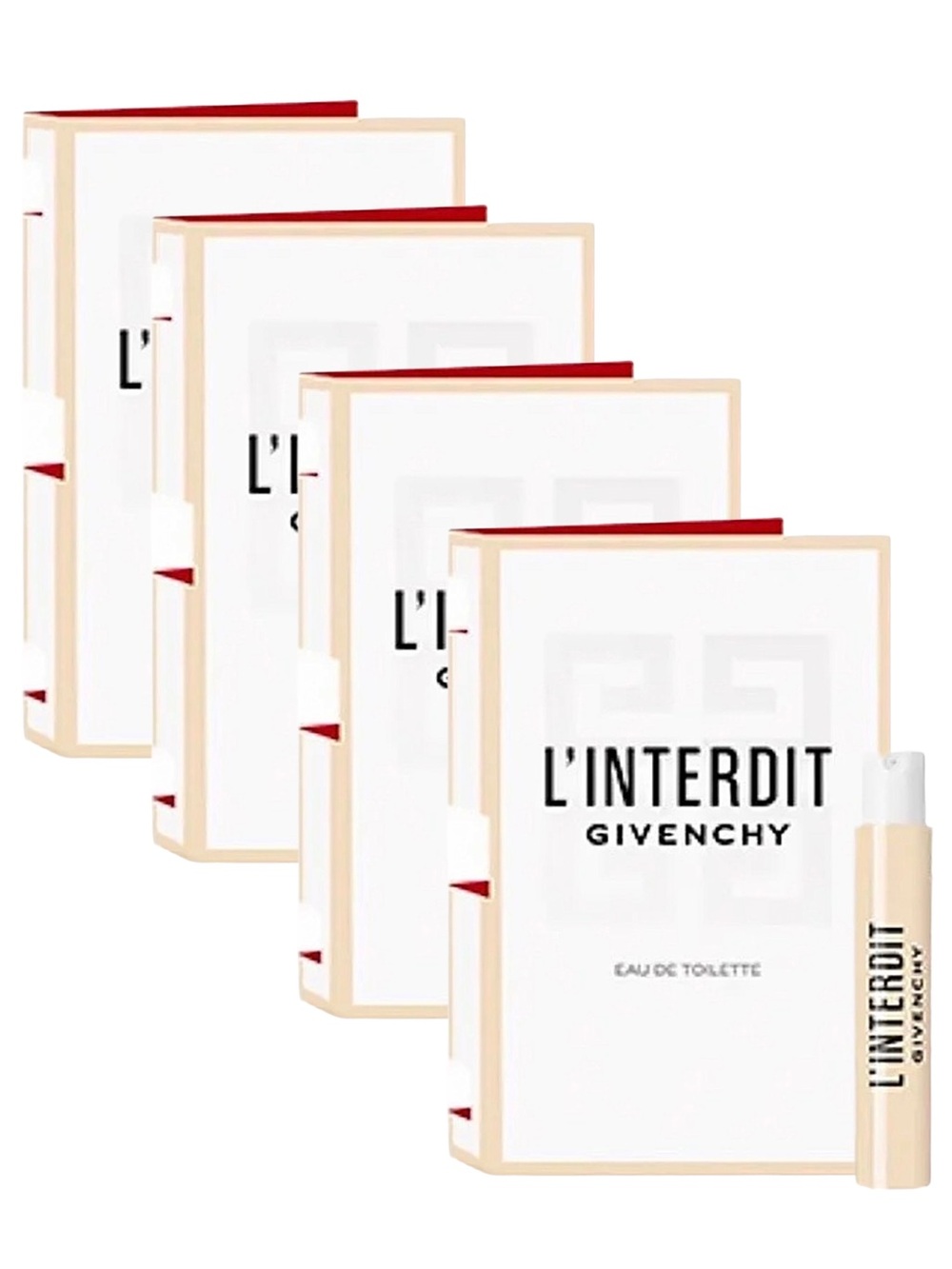 $10❤️‍🔥 Givenchy L’Interdit EDT 4PK NEW Womens